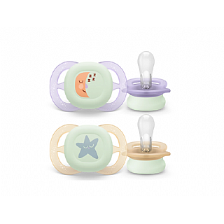 Philips Avent Soother ultra start Nighttime - SCF075/07